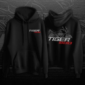 Hoodie Triumph Tiger 900 & 855i 1999-2000 Merchandise & Clothing Motorcycle Apparel
