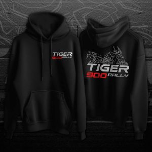 Hoodie Triumph Tiger 900 Rally 2020-2023 Merchandise & Clothing Motorcycle Apparel