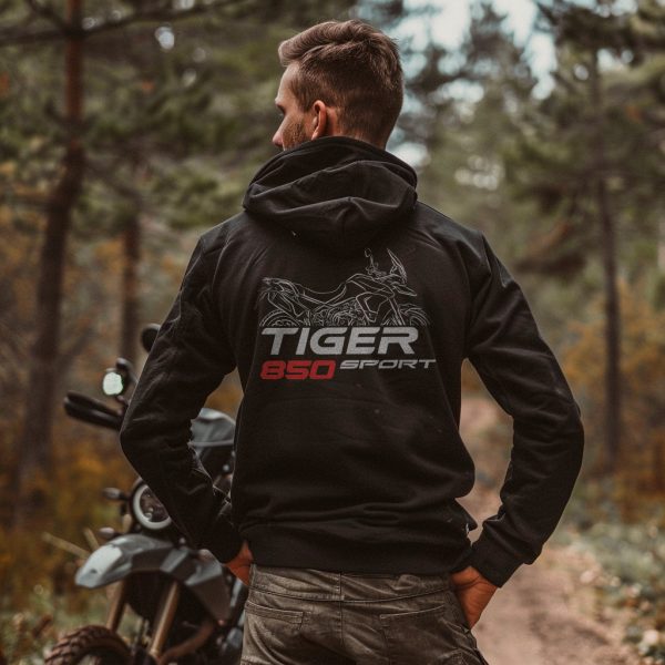 Hoodie Triumph Tiger 850 Sport Merchandise & Clothing Motorcycle Apparel