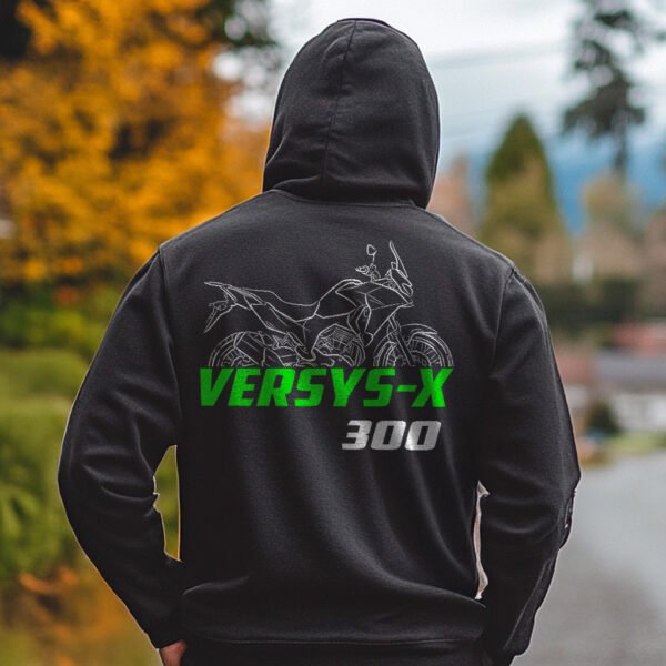 Hoodie Kawasaki Versys-X 300 - Image 6