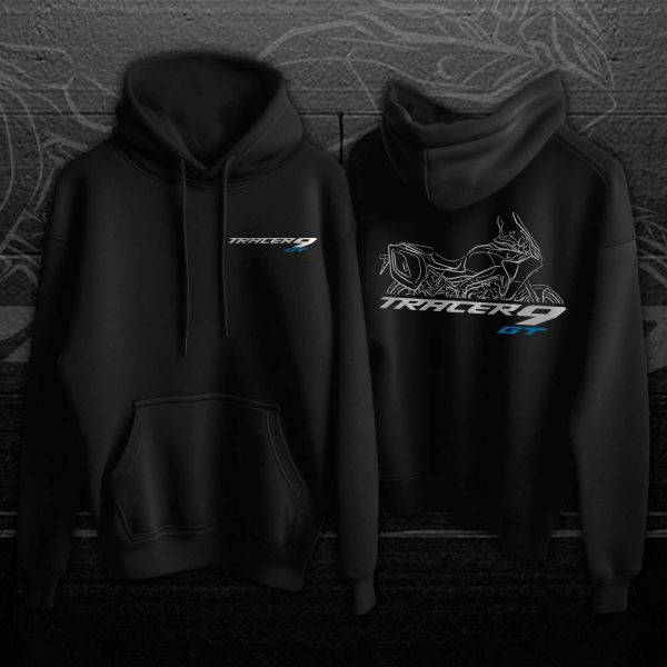 Yamaha Tracer 9 Hoodie GT 2021-2024 Merchandise & Clothing Motorcycle Apparel