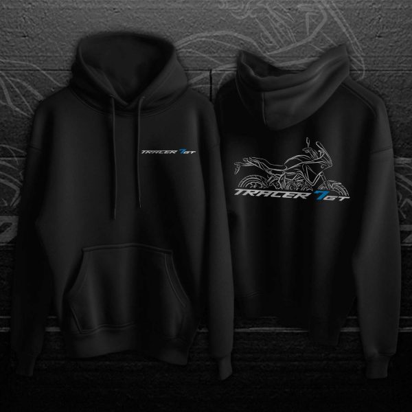 Hoodie Yamaha Tracer 7 GT 2020-2024 Merchandise & Clothing Motorcycle Apparel