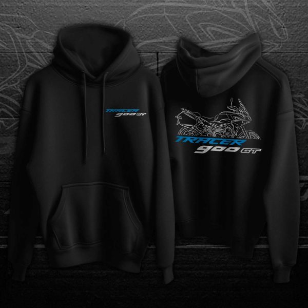 Hoodie Yamaha Tracer 900 GT 2018-2020 Merchandise & Clothing Motorcycle Apparel
