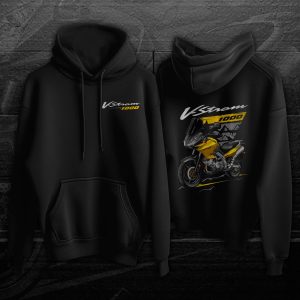 Suzuki V-Strom 1000 Hoodie 2002-2003 Pearl Orpiment Yellow Merchandise & Clothing Motorcycle Apparel