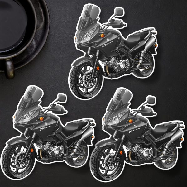 Suzuki V-Strom 1000 Stickers 2004-2005 Pearl Nebular Black Merchandise & Clothing Motorcycle Apparel