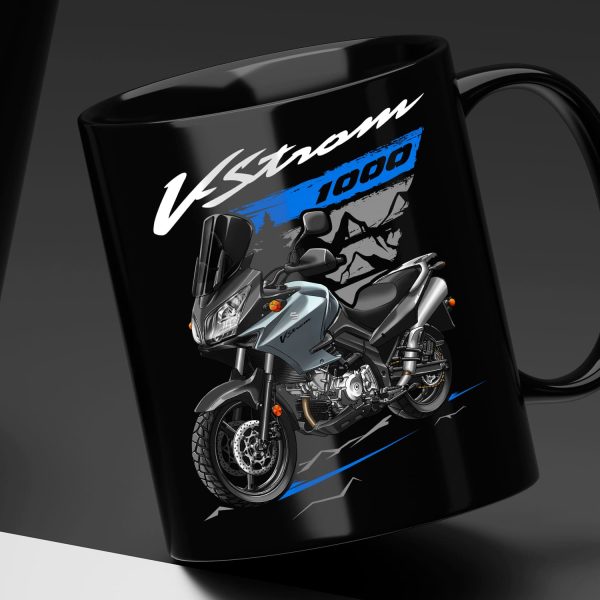 Suzuki V-Strom 1000 Mug 2006 Oort Gray Metallic Merchandise & Clothing Motorcycle Apparel
