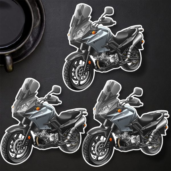 Suzuki V-Strom 1000 Stickers 2006 Oort Gray Metallic Merchandise & Clothing Motorcycle Apparel