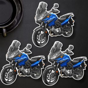 Suzuki V-Strom 650 Stickers 2005-2006 Blue Merchandise & Clothing Motorcycle Apparel