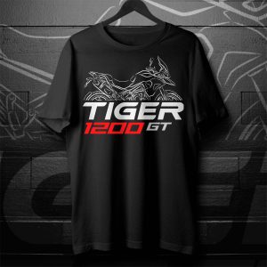 T-shirt Triumph Tiger 1200 GT 2022-2024 Merchandise & Clothing Motorcycle Apparel