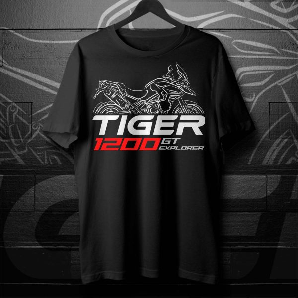 T-shirt Triumph Tiger 1200 GT Explorer 2022-2024 Merchandise & Clothing Motorcycle Apparel
