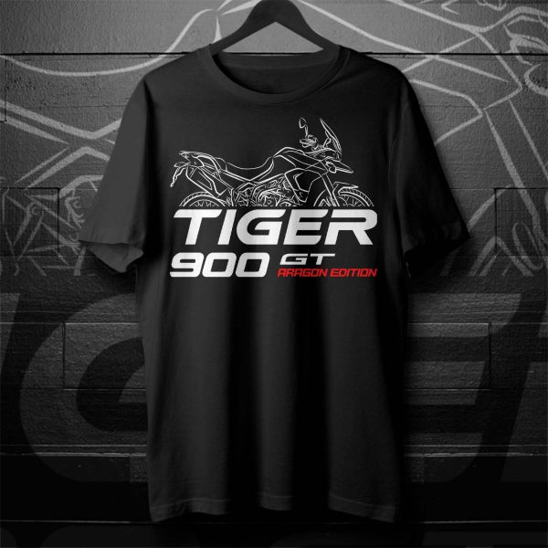 T-Shirt Triumph Tiger 900 GT Merchandise & Clothing Motorcycle Apparel