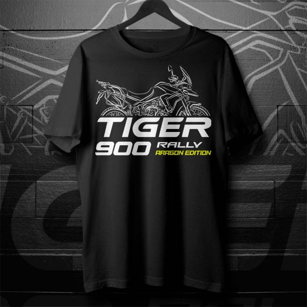 T-shirt Triumph Tiger 900 Rally Aragon Edition Merchandise & Clothing Motorcycle Apparel