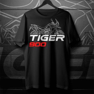 T-shirt Triumph Tiger 900 Merchandise & Clothing Motorcycle Apparel
