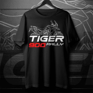 T-shirt Triumph Tiger 900 Rally 2020-2023 Merchandise & Clothing Motorcycle Apparel