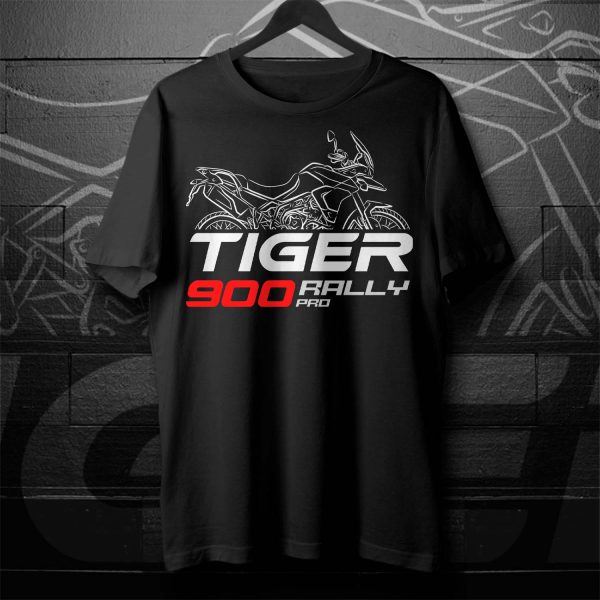 T-shirt Triumph Tiger 900 Rally Pro 2020-2023 Merchandise & Clothing Motorcycle Apparel
