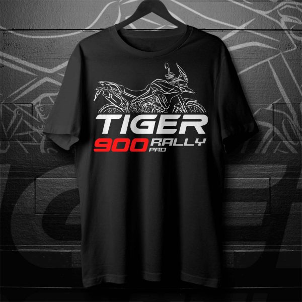 T-shirt Triumph Tiger 900 Rally Pro 2024-on Merchandise & Clothing Motorcycle Apparel