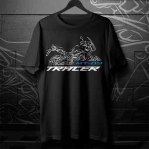 T-shirt Yamaha MT-09 Tracer 2015-2018 Merchandise & Clothing Motorcycle Apparel