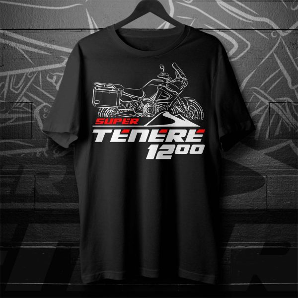 T-shirt Yamaha XT 1200Z Super Tenere Merchandise & Clothing Motorcycle Apparel