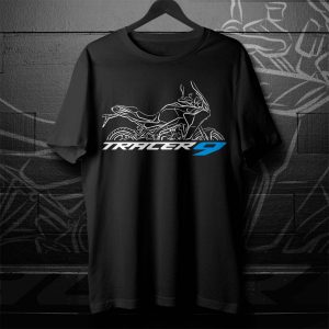 Yamaha Tracer 9 T-shirt 2021-2024 Merchandise & Clothing Motorcycle Apparel