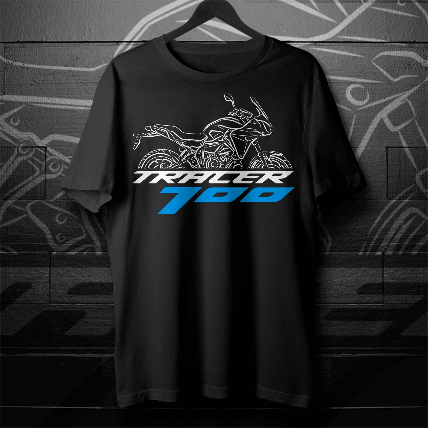 T-shirt Yamaha Tracer 700 for Motorcycle Riders