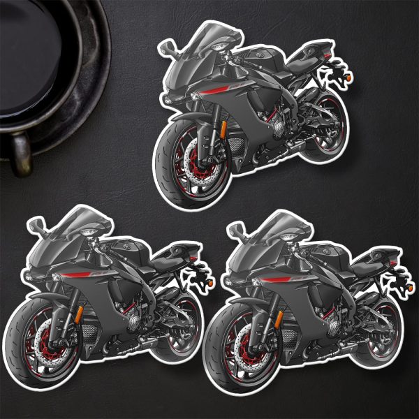 Stickers Yamaha YZF-R1 2015 Raven Merchandise & Clothing Motorcycle Apparel