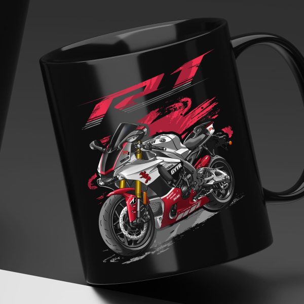 Black Mug Yamaha YZF-R1 2019 GYTR Merchandise & Clothing Motorcycle Apparel