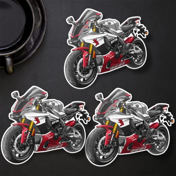 Stickers Yamaha YZF-R1 2019 GYTR Merchandise & Clothing Motorcycle Apparel