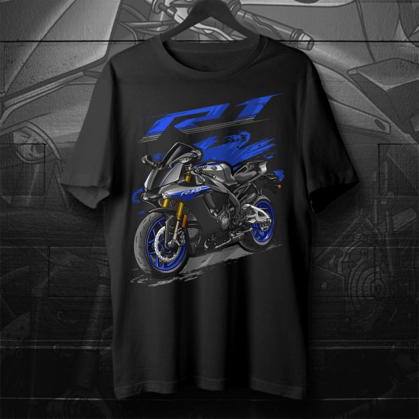 T-shirt Yamaha YZF-R1 R1M 2018-2019 Merchandise & Clothing Motorcycle Apparel