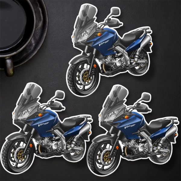 Suzuki V-Strom 1000 Stickers 2002 Pearl Suzuki Deep Blue No.2 Merchandise & Clothing Motorcycle Apparel