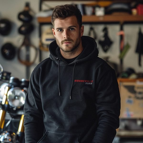 Hoodie Triumph Bonneville T100 SE 2014 Merchandise & Clothing Motorcycle Apparel