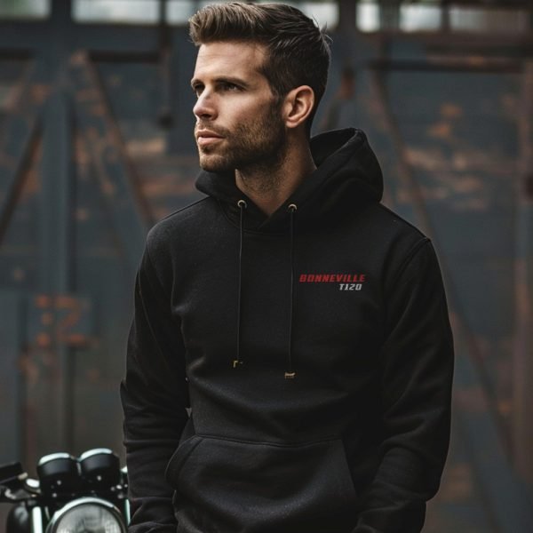 Hoodie Triumph Bonneville T120 Merchandise & Clothing Motorcycle Apparel
