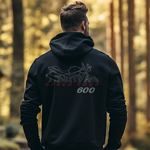 Triumph Speed Four Hoodie Merchandise & Clothing Motorcycle Apparel