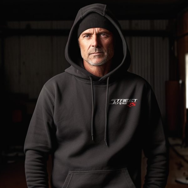 Triumph Street Triple 765 Hoodie RS 2018-2019 Merchandise & Clothing Motorcycle Apparel Streetfighter Bikes