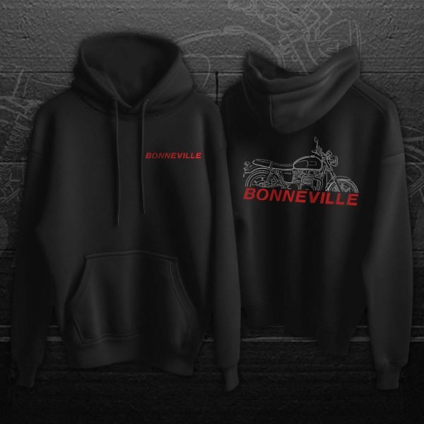 Hoodie Triumph Bonneville Newchurch 2014-2015 Merchandise & Clothing Motorcycle Apparel