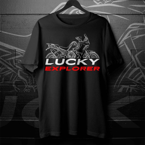 MV Agusta Lucky Explorer T-shirt Merchandise & Clothing Motorcycle Apparel