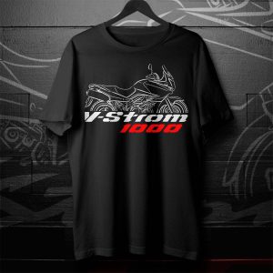 Suzuki V-Strom 1000 T-shirt 2002-2012 Merchandise & Clothing Motorcycle Apparel
