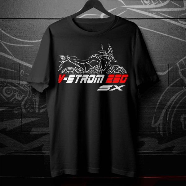 T-Shirt Suzuki V-Strom 250 SX 2022 -2024 Merchandise & Clothing Motorcycle Apparel