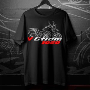 T-shirt Suzuki V-Strom 1050 2020-2024 Merchandise & Clothing Motorcycle Apparel
