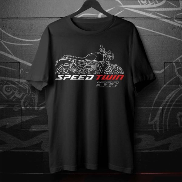 Triumph Speed Twin 1200 T-shirt Merchandise & Clothing Motorcycle Apparel Cruiser Bikes
