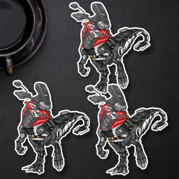 Stickers Triumph Tiger 800 XR Cranberry Red Merchandise & Clothing Motorcycle Apparel