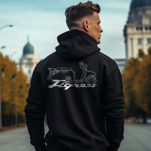 Hoodie Triumph Tigress Merchandise & Clothing Motorcycle Apparel Adventure Classic Vintage Tourer Cruiser Bikes Scooter
