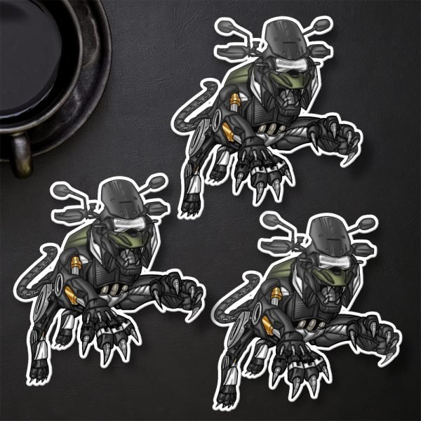 Triumph Tiger 1200 2022-2024 Tiger Stickers - Set of 3 - Image 3