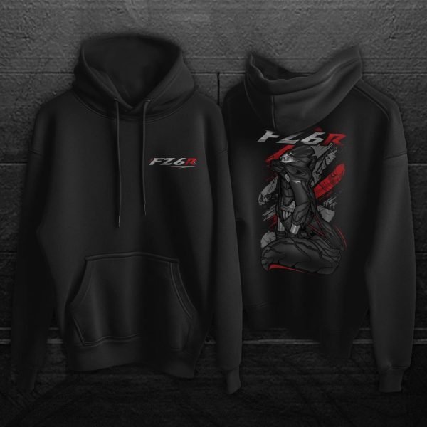 Hoodie Yamaha FZ6R 2009-2017 Arctic Fox - Image 2