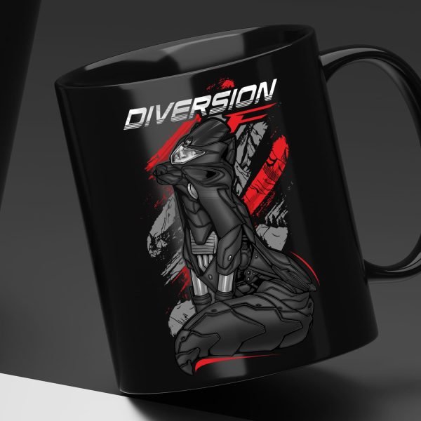 Yamaha XJ6 Diversion F 2010-2017 Arctic Fox Mug - Image 3