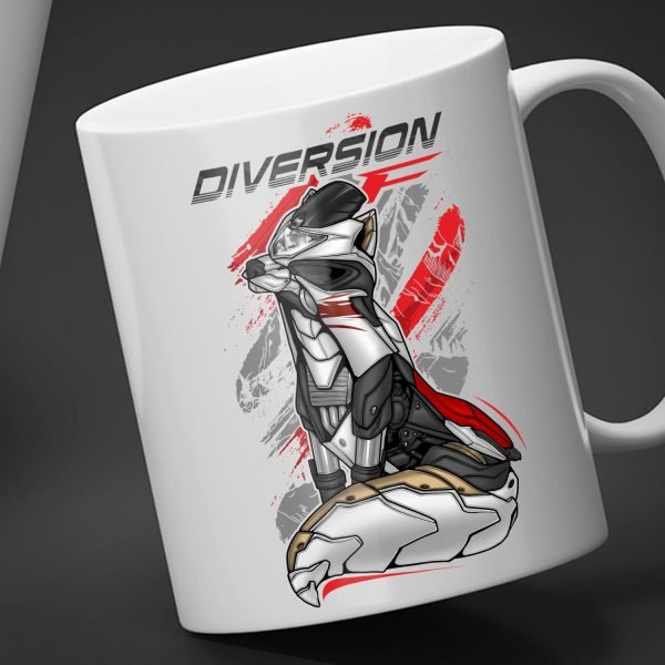Yamaha XJ6 Diversion F 2010-2017 Arctic Fox Mug - Image 10