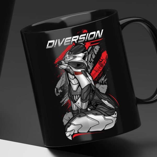 Yamaha XJ6 Diversion F 2010-2017 Arctic Fox Mug - Image 4