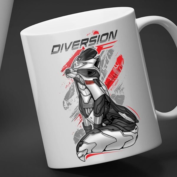 Yamaha XJ6 Diversion F 2010-2017 Arctic Fox Mug - Image 12