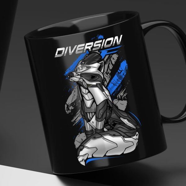Yamaha XJ6 Diversion F 2010-2017 Arctic Fox Mug - Image 6