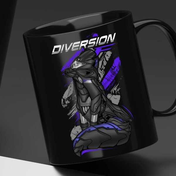 Yamaha XJ6 Diversion F 2010-2017 Arctic Fox Mug - Image 7