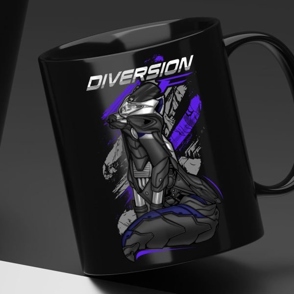 Yamaha XJ6 Diversion F 2010-2017 Arctic Fox Mug - Image 8